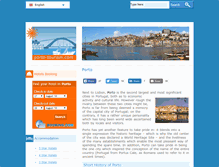 Tablet Screenshot of porto-tourism.com